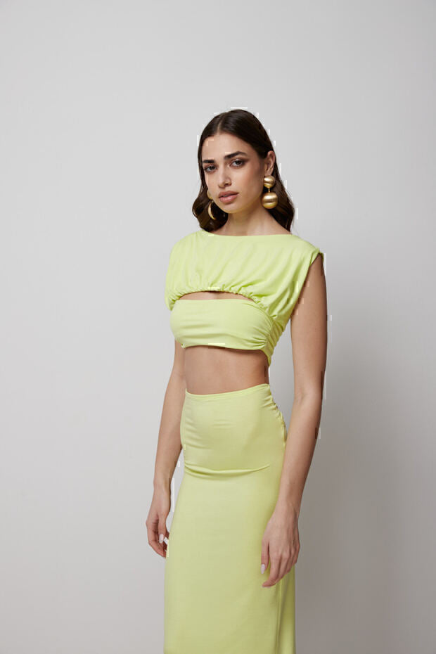 TOP CU DECOLTEU S002