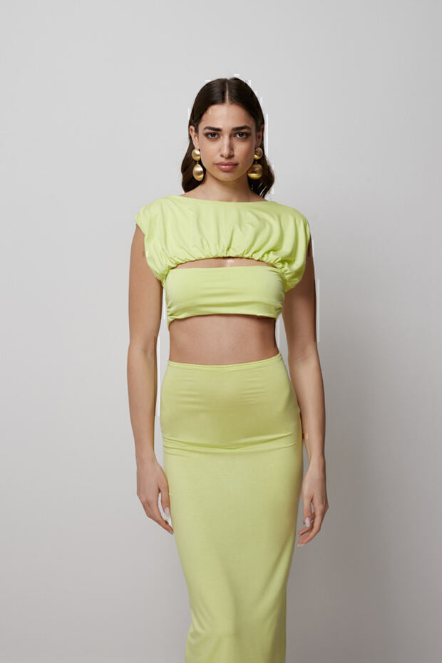 TOP CU DECOLTEU S002